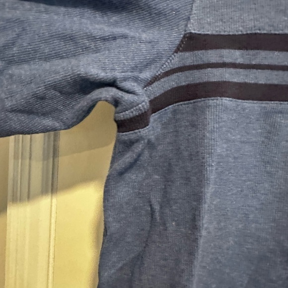 NWT Covington Blue Navy Striped Pullover Crewneck Sweater Shirt Men's XL. - Picture 8 of 9